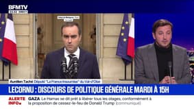 Gouverner sans le 49.3: pour Aurélien Taché, député (LFI), le Premier ministre "est tacticien [...] il fait semblant de parler à la gauche"