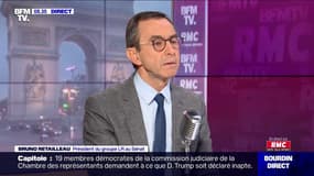 Intrusion au Capitole: Bruno Retailleau estime que "la responsabilité de Donald Trump est accablante"