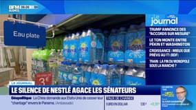 Traitement des eaux en bouteille: le silence de Nestlé agace les sénateurs