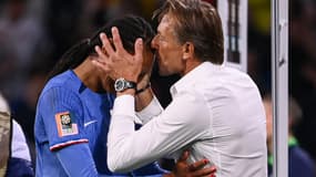 Wendie Renard avec Hervé Renard