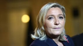 Marine Le Pen le 15 novembre 2015 à l'Elysée