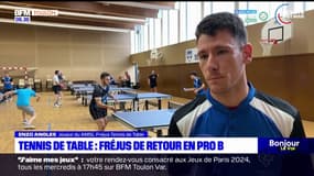 Tennis de table: le club de Fréjus de retour en Pro B