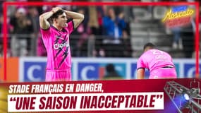 Stade Français en danger : "Tu ne peux faire des saisons comme ça" s'exclame Vincent Moscato