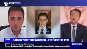 Story 6 : Sarkozy salue la progression de Marine Le Pen - 18/08