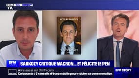 Story 6 : Sarkozy salue la progression de Marine Le Pen - 18/08