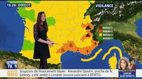 La météo pour ce mardi 9 janvier 2018