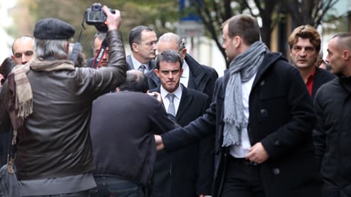 Manuel Valls est aussitôt arrivé sur les lieux.