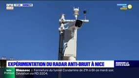 Le radar anti-bruit expérimenté à Nice
