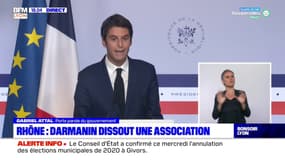 Rhône : Darmanin dissout une association