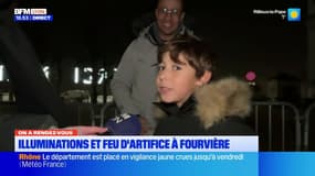 Les Lyonnais sont venus voir le feu d'artifice et le "Merci Marie" à Fourvière