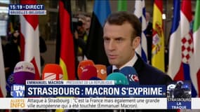 Emmanuel Macron : "Ce conseil européen est celui des résultats"