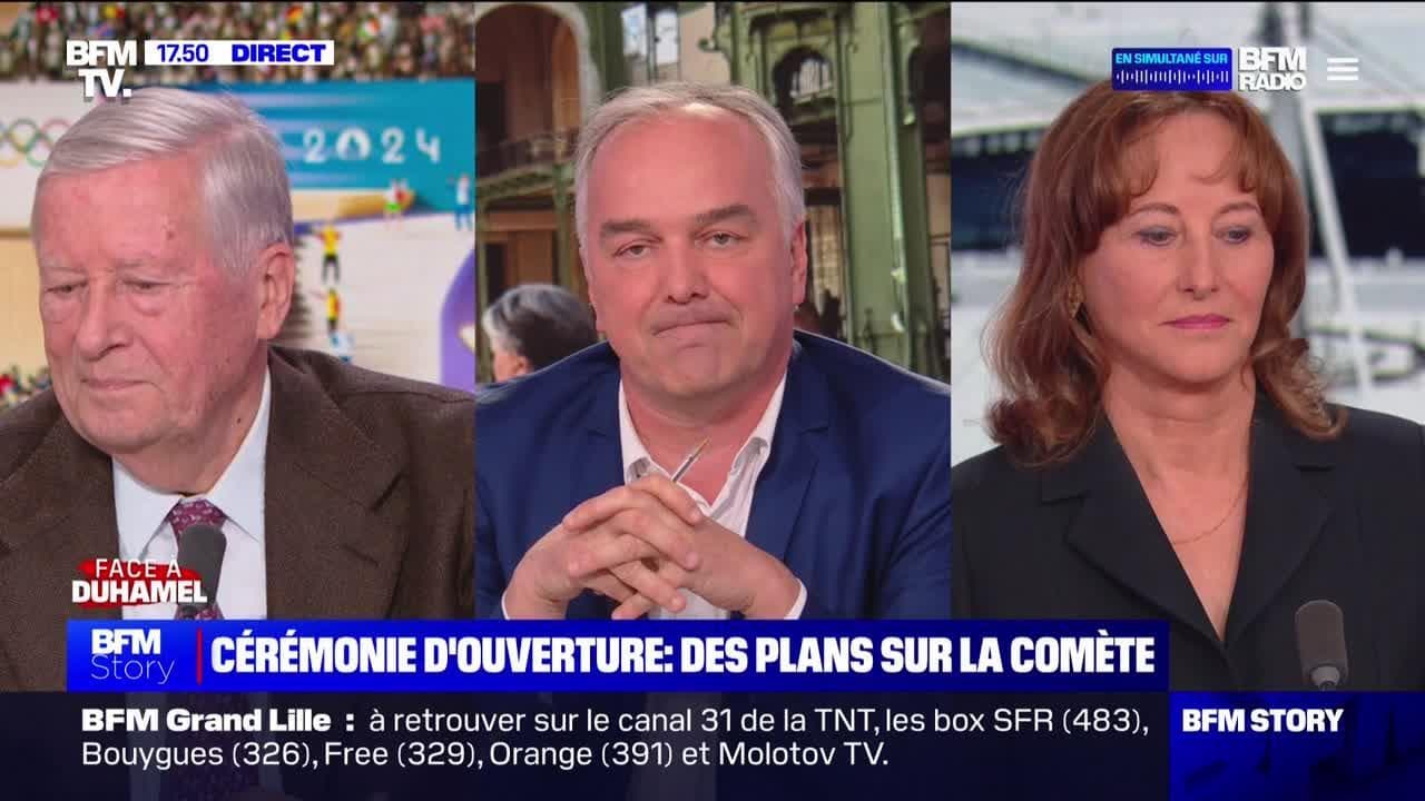 Face à Duhamel Ségolène Royal Sécurité JO Macron atil rassuré