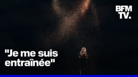 "J'ai toujours du sable dans la bouche": Louane raconte comment elle chante sous du faux sable à l'Eurovision