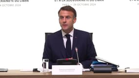 Emmanuel Macron le 24 octobre 2024 à Paris