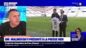 Nouvelle recrue de l'OM, Ruslan Malinovskyi a été présenté hier