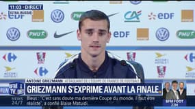 "Mon jeu change, je suis plus à essayer de mettre le rythme dont a besoin l'équipe", affirme Antoine Griezmann