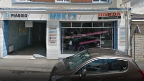 Magasin de cycles à Fougères