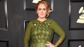 La chanteuse Adele en février 2017 lors des Grammy Awards