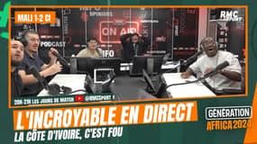 CAN2023 / Mali 1-2 (ap) Côte d'Ivoire: L'incroyable but de la qualif ivoirienne en direct dans Génération Africa.
