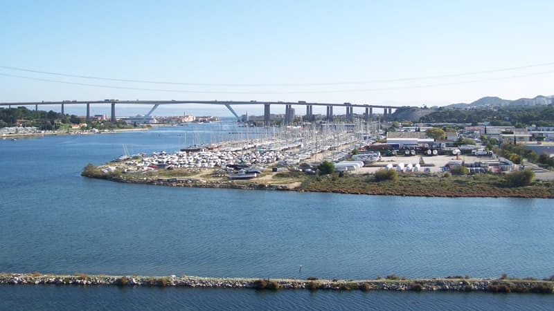 La viaduc de Caronte à Martigues