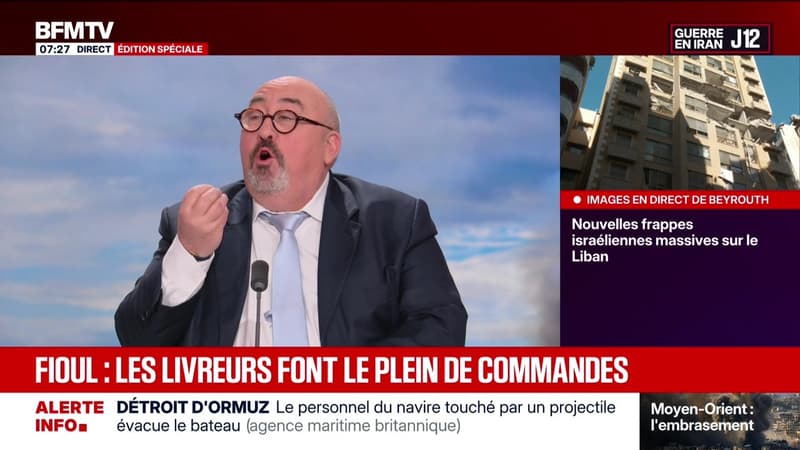 BFM éco : Fioul, les livreurs font le plein de commandes - 11/03
