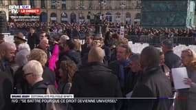 IVG dans la Constitution: Emmanuel Macron rend hommage au travail des parlementaires en citant Mathilde Panot ou encore Mélanie Vogel