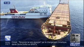 Une collision entre deux navires en Corse provoque une pollution au fuel 