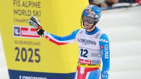 La déception de Clément Noël après son raté pendant le combiné par équipe des Mondiaux, le 12 février 2025