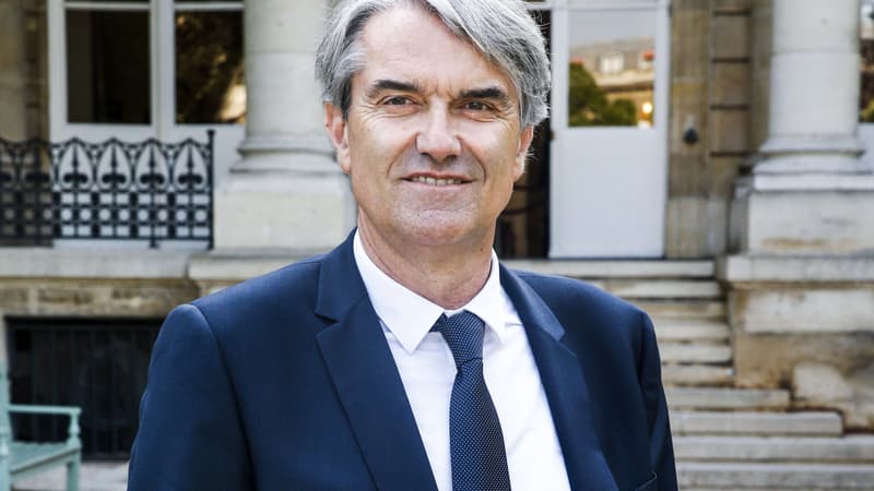 Le député LaRem Pierre Cabare le 22 juin 2017 à l'Assemblée nationale