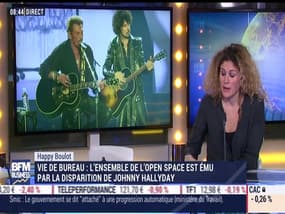 Happy Boulot: L'ensemble de l'open space est ému par la disparition de Johnny Hallyday - 06/12