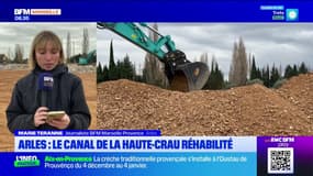 Arles : le canal de la Haute-Crau réhabilité 