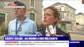 Manifestation à Sainte-Soline: "Les opérations sont particulièrement violentes", rapporte la préfecture