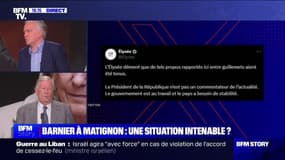 Story 3 : Barnier à Matignon, une situation intenable - 26/11