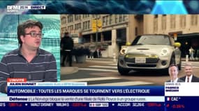 Julien Bonnet (BFM Business) : Automobile, toutes les marques se tournent vers l'électrique - 23/03