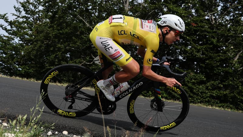 Tadej Pogacar lors de la 15e etape du Tour de France le 19 juillet 2026 2322288
