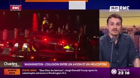 Washington: un hélicoptère militaire percute un avion de ligne 