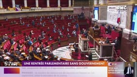 Une rentrée parlementaire sans gouvernement