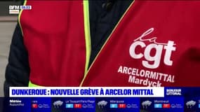 Dunkerque: les salariés d'Arcelor Mittal de nouveau en grève