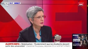 Sandrine Rousseau: "Entendre le peuple, c'est un remaniement ministériel, c'est une dissolution, c'est un retrait de la réforme"