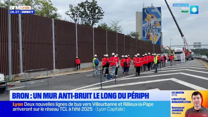 Bron: un mur anti-bruit le long du périphérique (1/1)