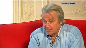 Alain Delon, chez lui, vendredi 25 janvier répond aux questions de Thomas Misrachi.