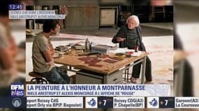 Scènes sur Seine : L'interview de Niels Arestrup et Alexis Moncorgé, à l'affiche de"Rouge" au Théâtre Montparnasse