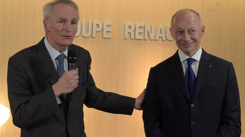 Les salaires du président du conseil d'administration de Renault Jean-Dominique Sénard et du directeur général exécutif Thierry Bolloré très inférieurs à celui de Carlos Ghosn