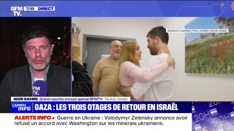 Les trois otages israéliens libérés ce samedi matin sont en meilleure santé que les otages libérés la semaine dernière