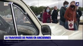 Paris: 600 voitures anciennes ont traversé la capitale ce dimanche