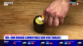 Lyon 1er : des bougies comestibles sur vos tables
