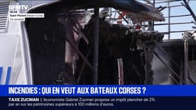 Corse: nouvel incendie volontaire d'un bateau de promenade en mer