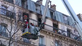 Un bilan provisoire fait état de 2 morts dans un incendie boulevard Voltaire ce jeudi.