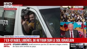Les premières images de Ziv Berman et Gali Berman libérés ce matin par le Hamas