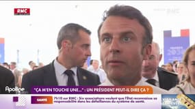 "Ca m'en touche une...": un président peut-il dire ça?